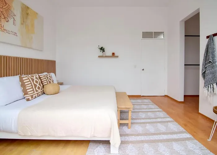 Casa de férias Fantastic House 6br Patio & Terrace Roma Norte Cidade do México